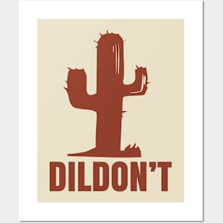 Cactus T-shirt Humor Posters and Art